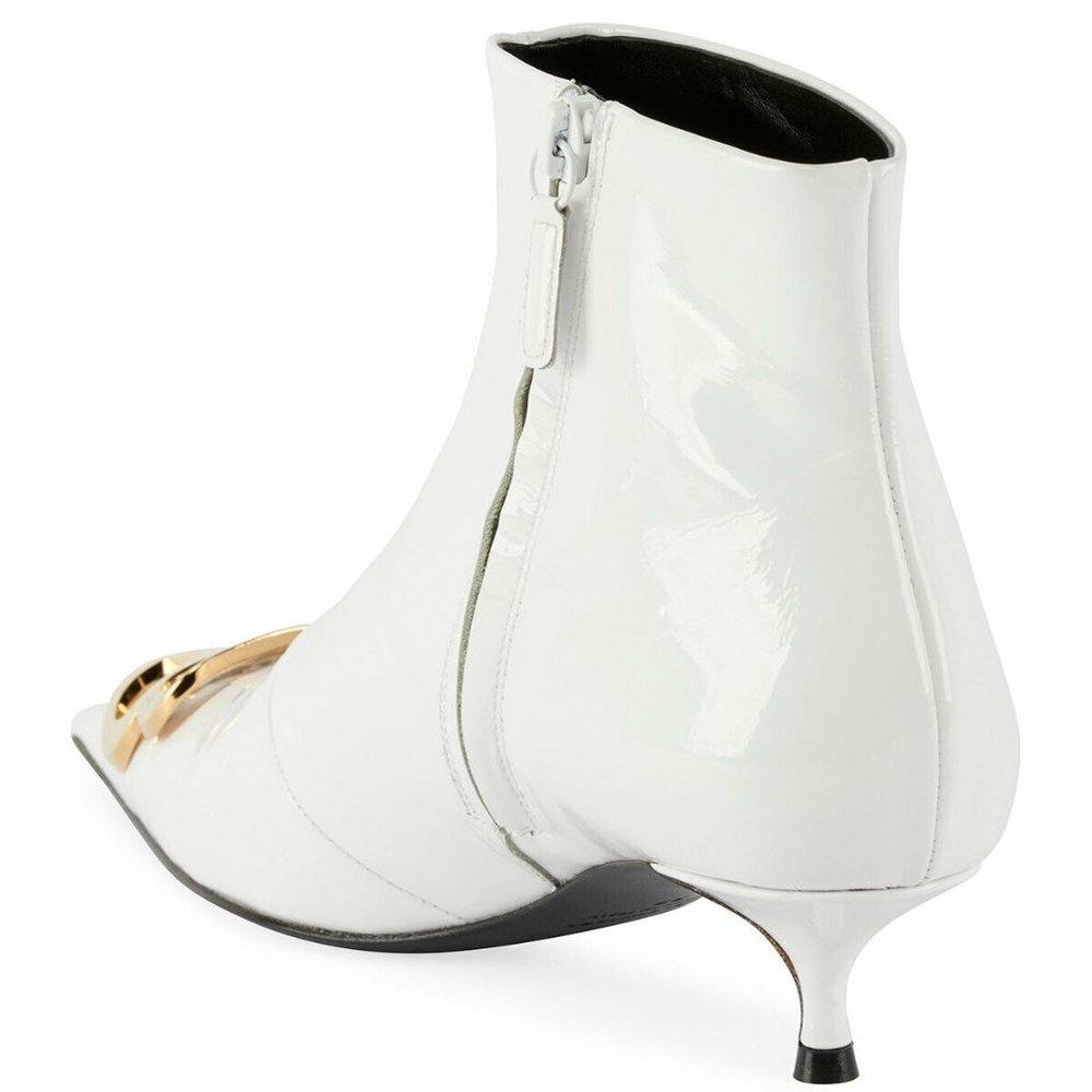 Balenciaga BB Knife Patent Booties Size 40 - Picture 3 of 3